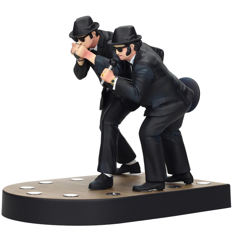 The Blues Brothers Figurine Jake And Elwood Singing 18cm